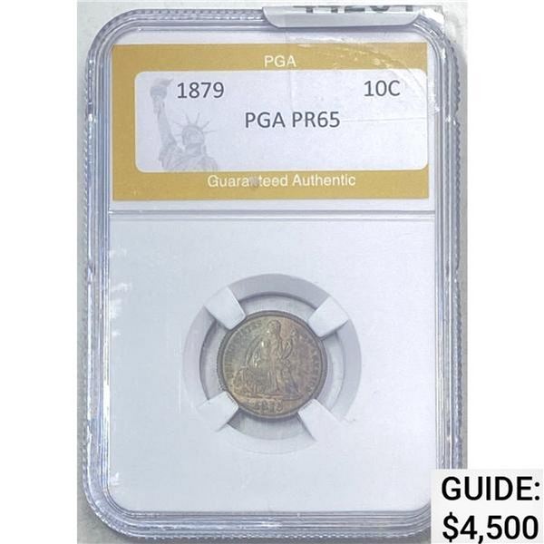 1879 10C PGA PR65