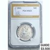 Image 1 : 1861 50C Seated Liberty PGA MS63