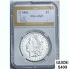 1892 Morgan Dollar PGA MS63 SILVER