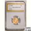 Image 1 : 1902 1C Indian Head PGA MS65 RED