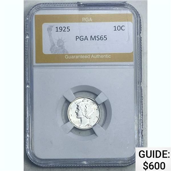1925 10C PGA MS65