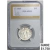 Image 1 : 1920 Standing Liberty Quarter PGA MS65