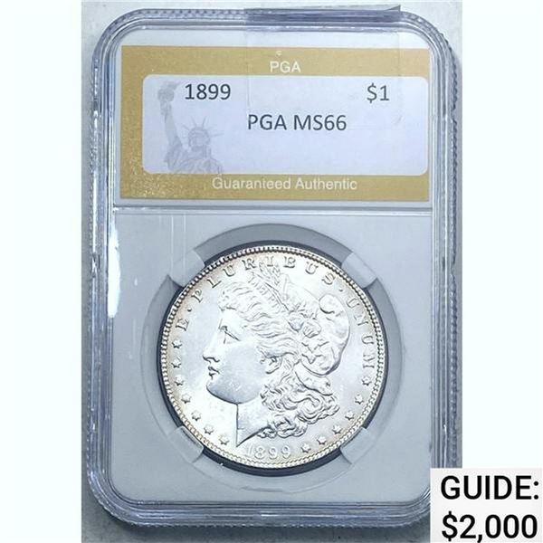 1899 Morgan Dollar PGA MS66