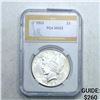 Image 1 : 1922 Peace Dollar PGA MS65