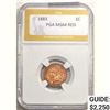 Image 1 : 1883 1C PGA MS64 RED