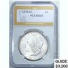 Image 1 : 1878-CC Morgan Dollar PGA MS64
