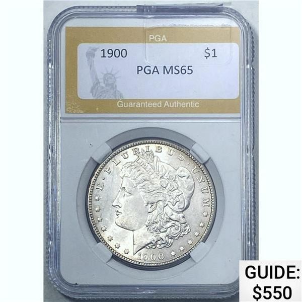 1900 Morgan Dollar PGA MS65