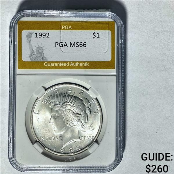 1922 Silver Dollar PGA MS66