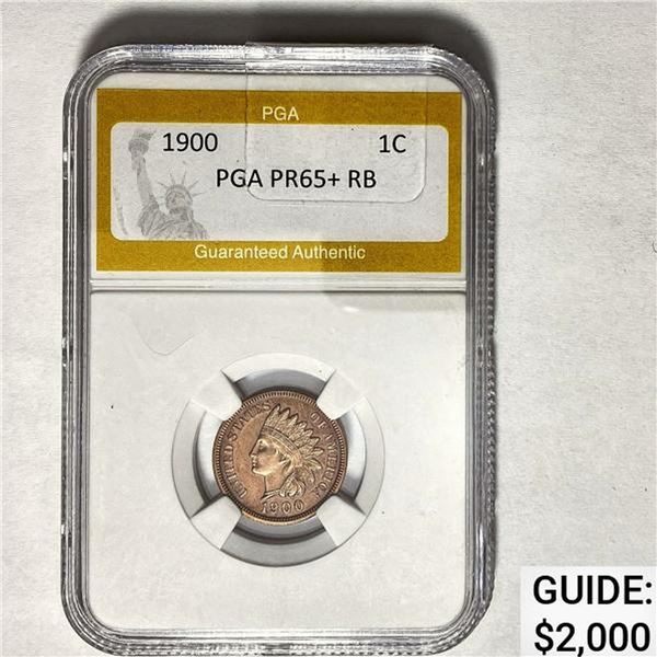 1900 1C Indian Head Cent PGA PR65+ RB