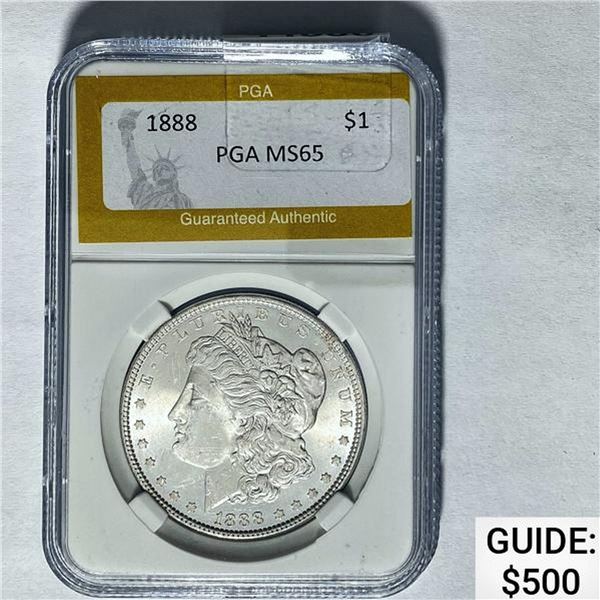 1888 Morgan Dollar PGA MS65