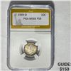 Image 1 : 1939-D Mercury Dime PGA MS66 FSB