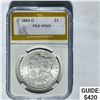 1884-O Morgan Dollar PGA MS65 SILVER