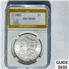 1882 Morgan Dollar PGA MS65 SILVER