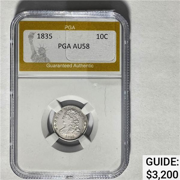 1835 10C PGA AU58