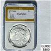 1935 Peace Dollar PGA MS65