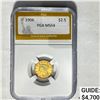 1906 $2.5 Gold Liberty PGA MS54