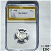 Image 1 : 1938 10C PGA MS67+