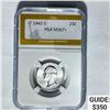 1942-S Silver Quarter PGA MS67+