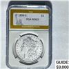 1899-S Morgan Dollar PGA MS65 SILVER