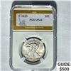1939 50C Walking Liberty Half Dollar PGA MS66
