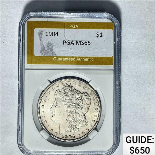 1904 Morgan Dollar PGA MS65