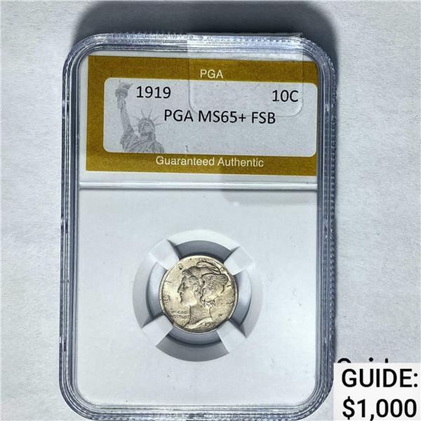 1919 10C PGA MS65+ FSB