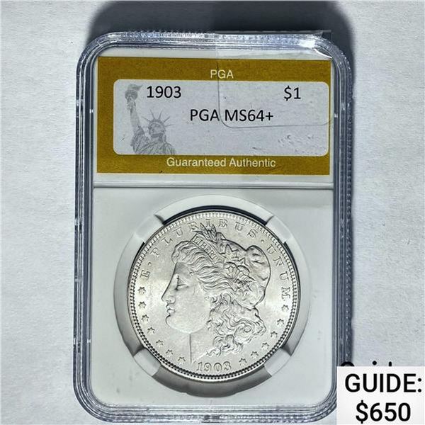 1903 $1 Morgan Dollar PGA MS64+