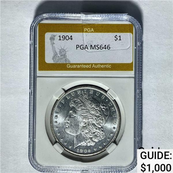 1904-O Morgan Dollar PGA MS64