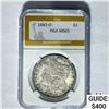 1883-O Morgan Dollar PGA MS65