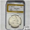 1875-S Trade Dollar PGA MS61