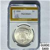 Image 1 : 1924 Peace Dollar PGA MS64+
