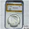 1921 Peace Dollar PGA MS63