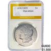 Image 1 : 1878 7/8TF Morgan Dollar PGA MS64