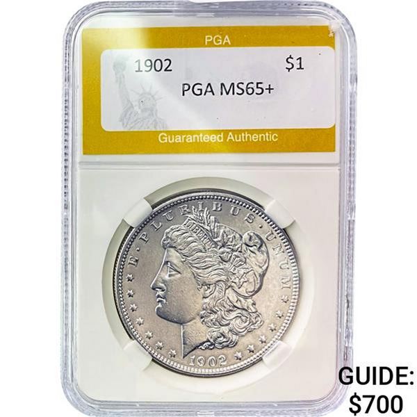 1902 Morgan Silver Dollar PGA MS65+