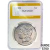 Image 1 : 1902 Morgan Silver Dollar PGA MS65+