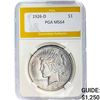 Image 1 : 1926-D Peace Dollar PGA MS64