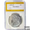 Image 1 : 1878-CC Morgan Dollar PGA MS63+