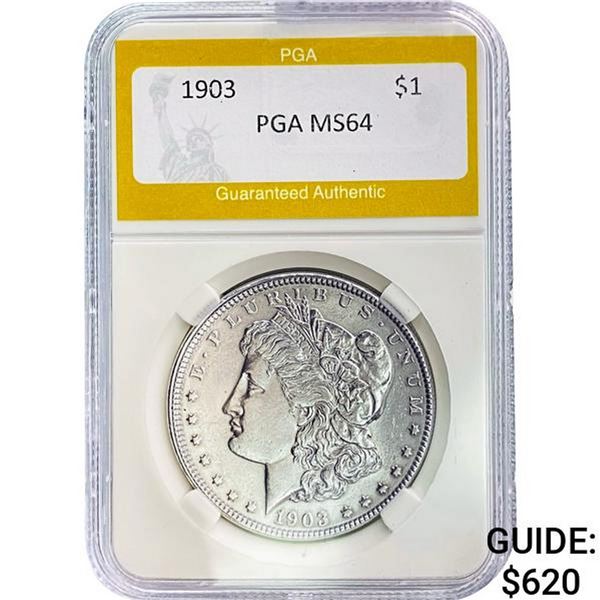 1903 Morgan Silver Dollar PGA MS64