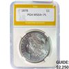 Image 1 : 1878 Rev 79 Morgan Dollar PGA MS64+ PL