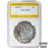 1879-S Morgan Silver Dollar PGA MS65