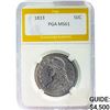 1833 Capped Bust Half Dollar PGA MS61