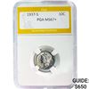 1937-S Mercury Dime PGA MS67+
