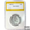 1907-O Barber Half Dollar PGA MS65