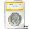 1882-S Morgan Silver Dollar PGA MS65