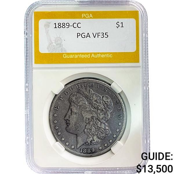 1889-CC Morgan Dollar PGA VF35