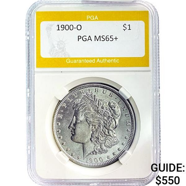 1900-O Morgan Dollar PGA MS65+