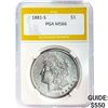 1881-S Morgan Silver Dollar PGA MS66