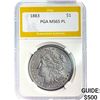 1883 Morgan Silver Dollar PGA MS65 PL