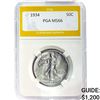 1934 Walking Liberty Half Dollar PGA MS6