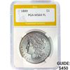 1889 Morgan Silver Dollar PGA MS64 PL
